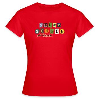 Schulabschluss 2026 - Frauen T-Shirt - Rot - Vorne - AI Model Female 172 dark (172cm)
