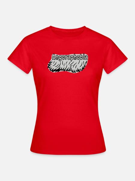 Angoraphobia - Frauen T-Shirt - Rot