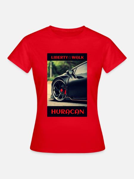 Freistil Car-Design - Frauen T-Shirt - Rot