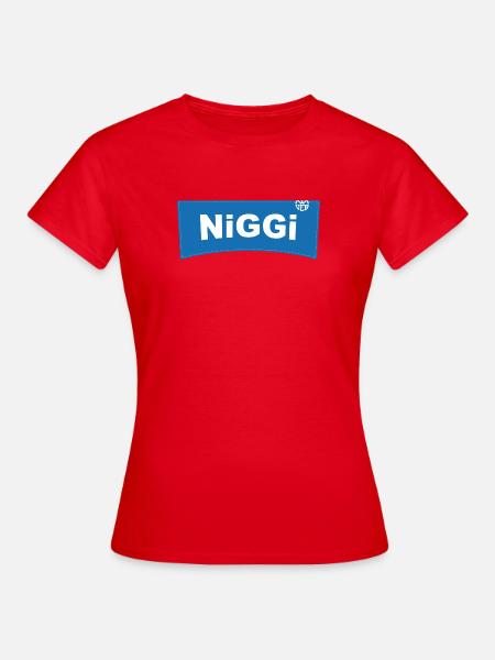 Niggi - Frauen T-Shirt - Rot