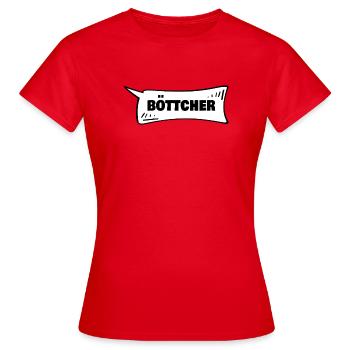 Azubi Boettcher - Frauen T-Shirt - Rot - Vorne - AI Model Female 172 dark (172cm)