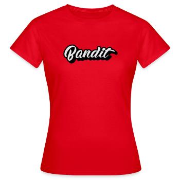 Bandit dieb clan ghetto street bandits chopper - Frauen T-Shirt - Rot - Vorne - AI Model Female 172 dark (172cm)