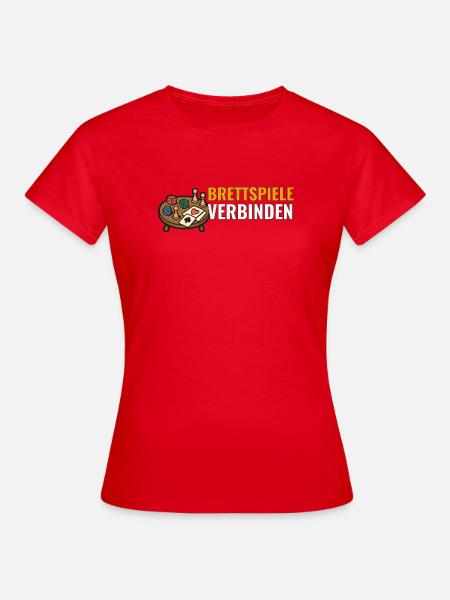 Brettspiele verbinden. - Frauen T-Shirt - Rot