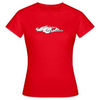 Carpe Diem - Women's T-Shirt - red - Front - AI Model Female 172 dark (172cm)