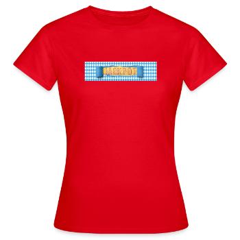 Jackpot Neuer Job Erfolg Geschenk Motivation - Frauen T-Shirt - Rot - Vorne - AI Model Female 172 dark (172cm)