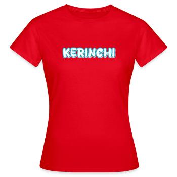 Trekking Kerinchi - Women's T-Shirt - red - Front - AI Model Female 172 dark (172cm)