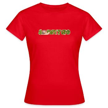 Escargot du dimanche - T-shirt Femme - rouge - Devant - AI Model Female 172 dark (172cm)
