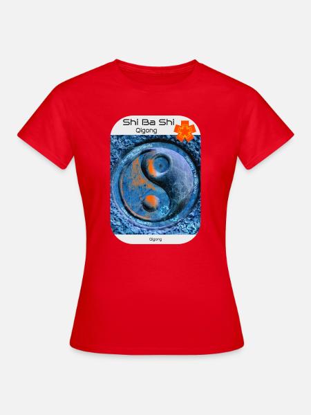 Shi Ba Shi - QiGong - Frauen T-Shirt - Rot