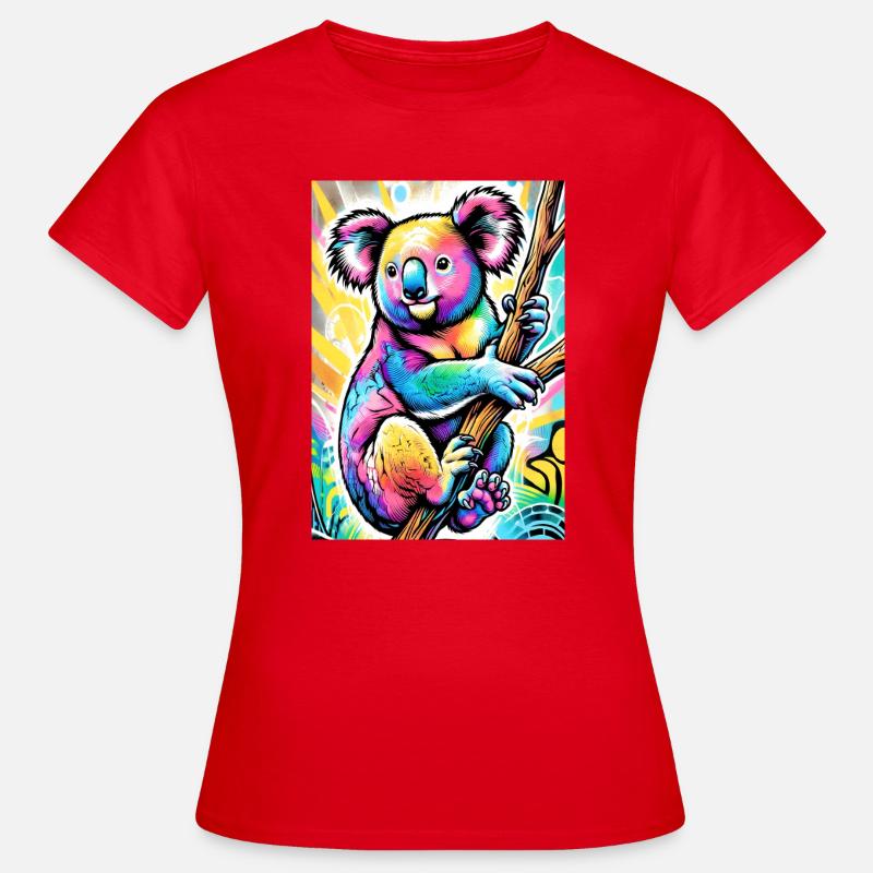 Koala - Women's T-Shirt - red