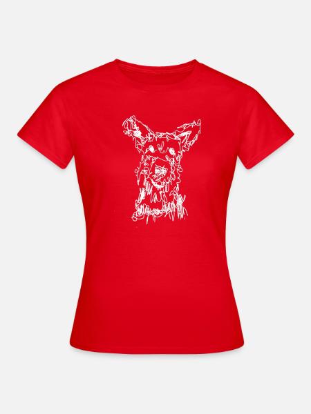 Terrier Berger de Picardie - Frauen T-Shirt - Rot
