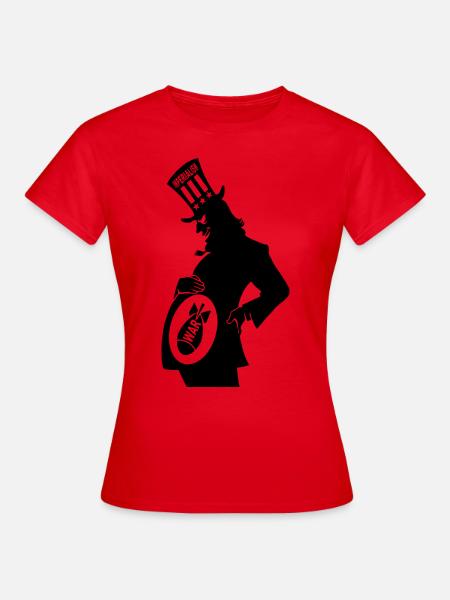 Imperialismus - Frauen T-Shirt - Rot