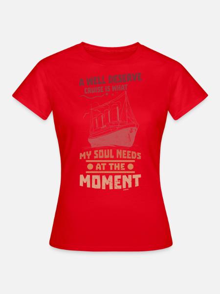 Cruise Cruise Ship Holiday Travel - Women's T-Shirt - red