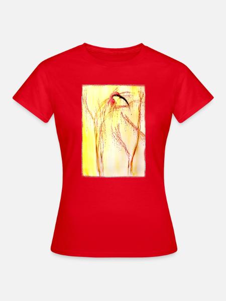Bienenfresser - Frauen T-Shirt - Rot