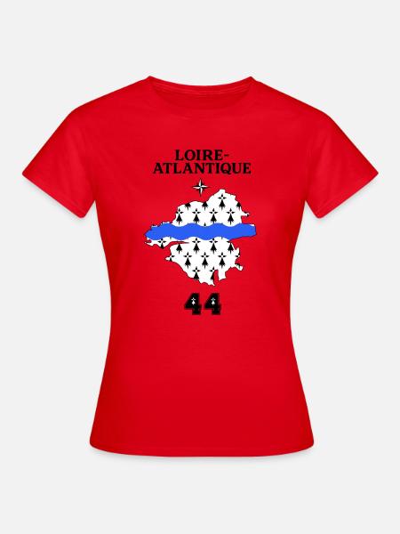 Loire Atlantique 44 - Women's T-Shirt - red