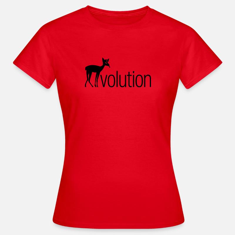 REHvolution Revolution - Frauen T-Shirt - Rot