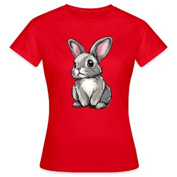 Hare - Women's T-Shirt - red - Front - AI Model Female 172 dark (172cm)