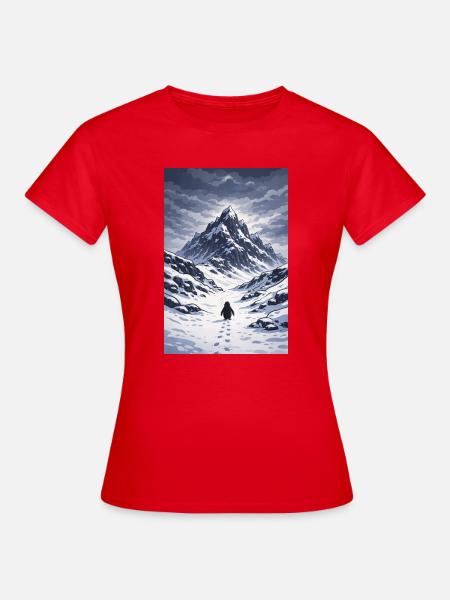But why Penguin - Frauen T-Shirt - Rot