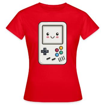 Niedliche Spielkonsole - Frauen T-Shirt - Rot - Vorne - AI Model Female 172 dark (172cm)