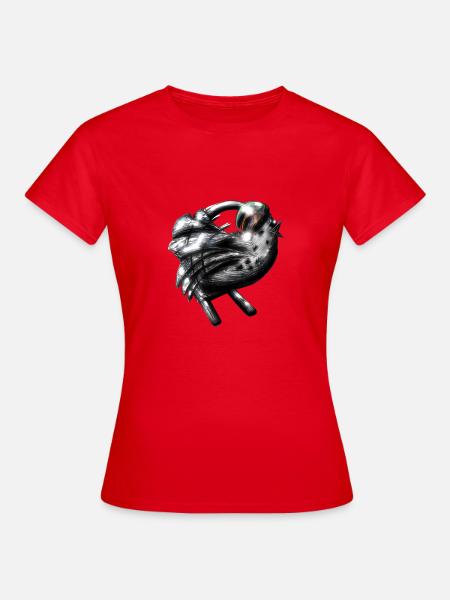 Huriya-Schöpfung - Frauen T-Shirt - Rot