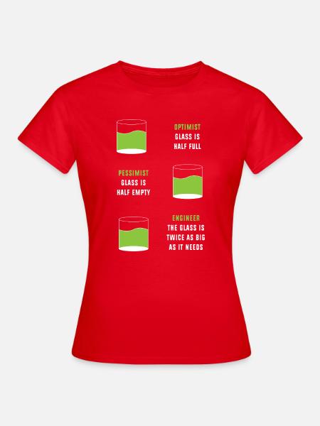 Ingenieur Student - Frauen T-Shirt - Rot