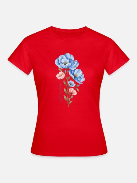 Jesus - Frauen T-Shirt - Rot