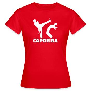 Capoeira - T-shirt Femme - rouge - Devant - AI Model Female 172 dark (172cm)