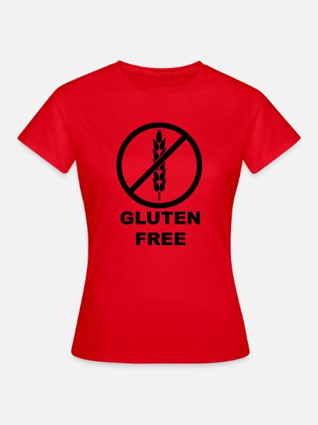 Gluten Free - Frauen T-Shirt - Rot