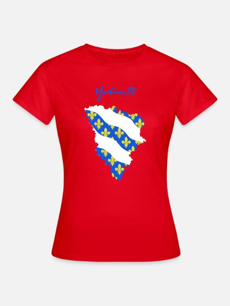 Yvelines 78 - Frauen T-Shirt - Rot