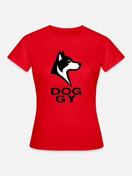 Dogstyle - Frauen T-Shirt - Rot