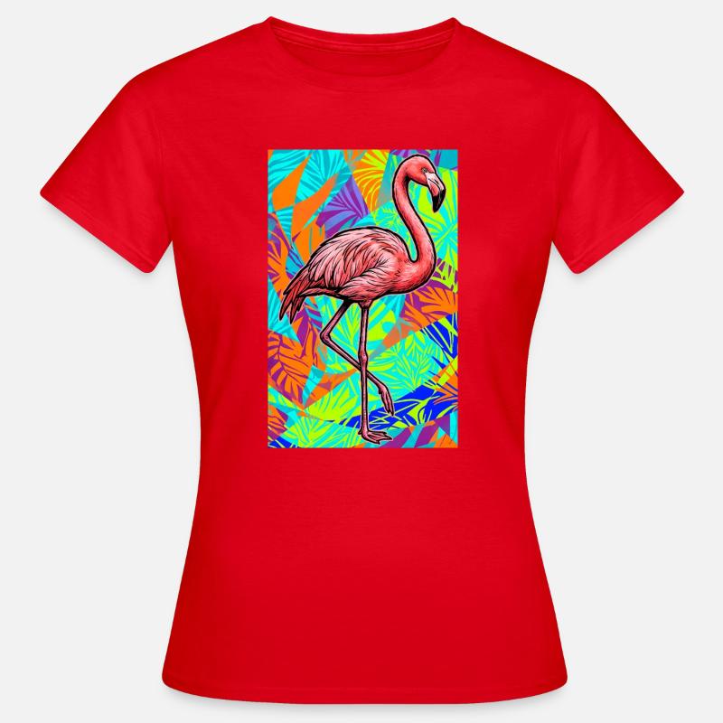 flamingo - Women's T-Shirt - red