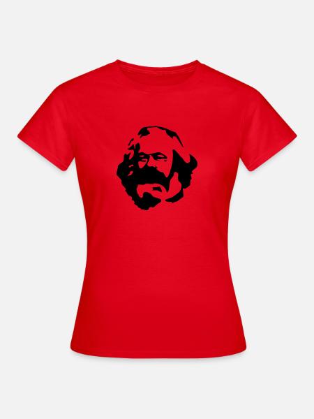 Karl Marx - Frauen T-Shirt - Rot