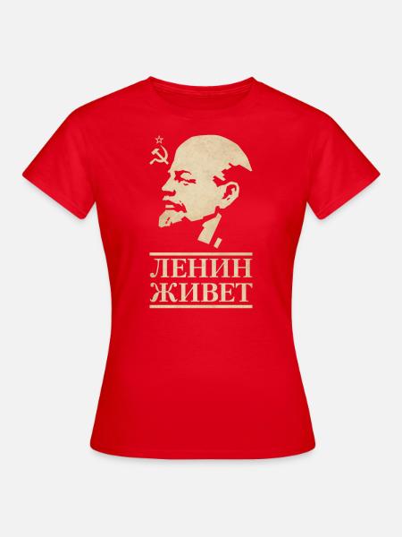 Lenin Lives - Women's T-Shirt - red