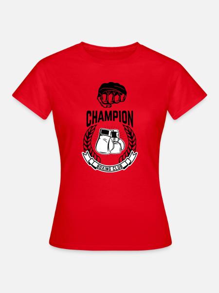 Boxmeister - Frauen T-Shirt - Rot