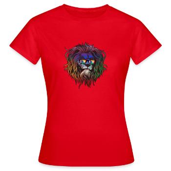 Réunion - Women's T-Shirt - red - Front - AI Model Female 172 dark (172cm)