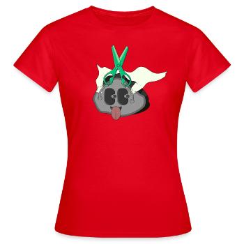 UNITÉ - T-shirt Femme - rouge - Devant - AI Model Female 172 dark (172cm)