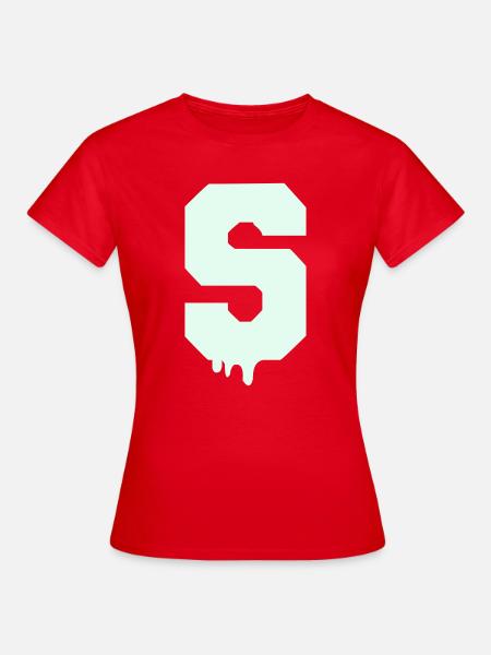 S Tropfen - Frauen T-Shirt - Rot