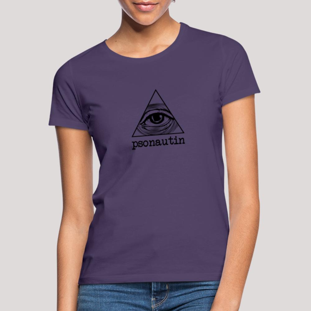psonautin - Frauen T-Shirt Dunkellila
