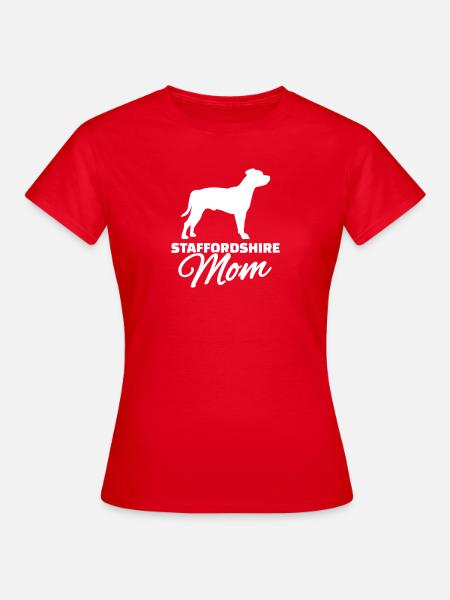 Staffordshire - Frauen T-Shirt - Rot