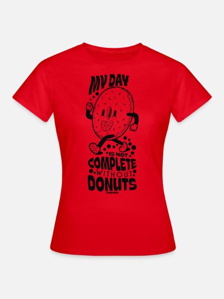 Donut - Frauen T-Shirt - Rot