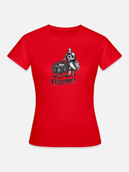 Ritter Biermann - Frauen T-Shirt - Rot