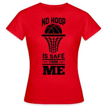 Sport Basketball Basketballmannschaft Trainer - Frauen T-Shirt - Rot - Vorne - AI Model Female 172 dark (172cm)