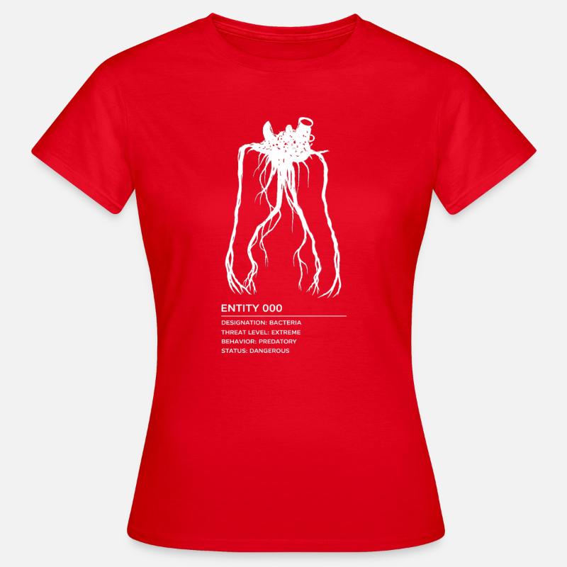 Backrooms Entity 0 white - Women's T-Shirt - red