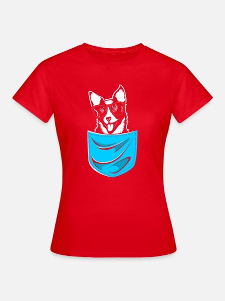 Australian Cattle Dog - Frauen T-Shirt - Rot