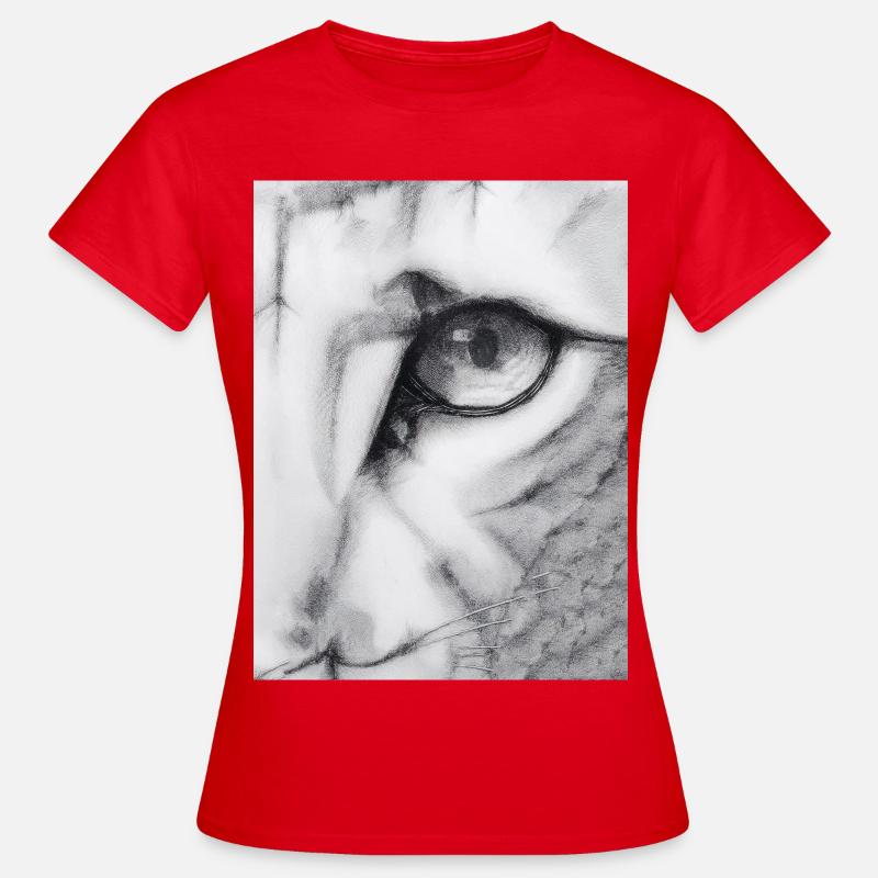 Feline - Women's T-Shirt - red