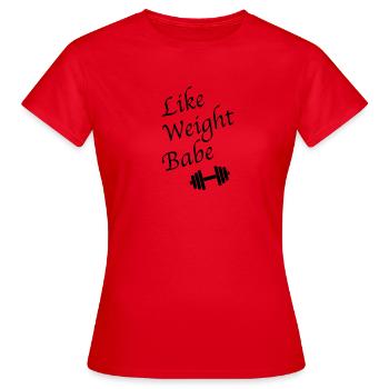 Ohne Titel - Frauen T-Shirt - Rot - Vorne - AI Model Female 172 dark (172cm)