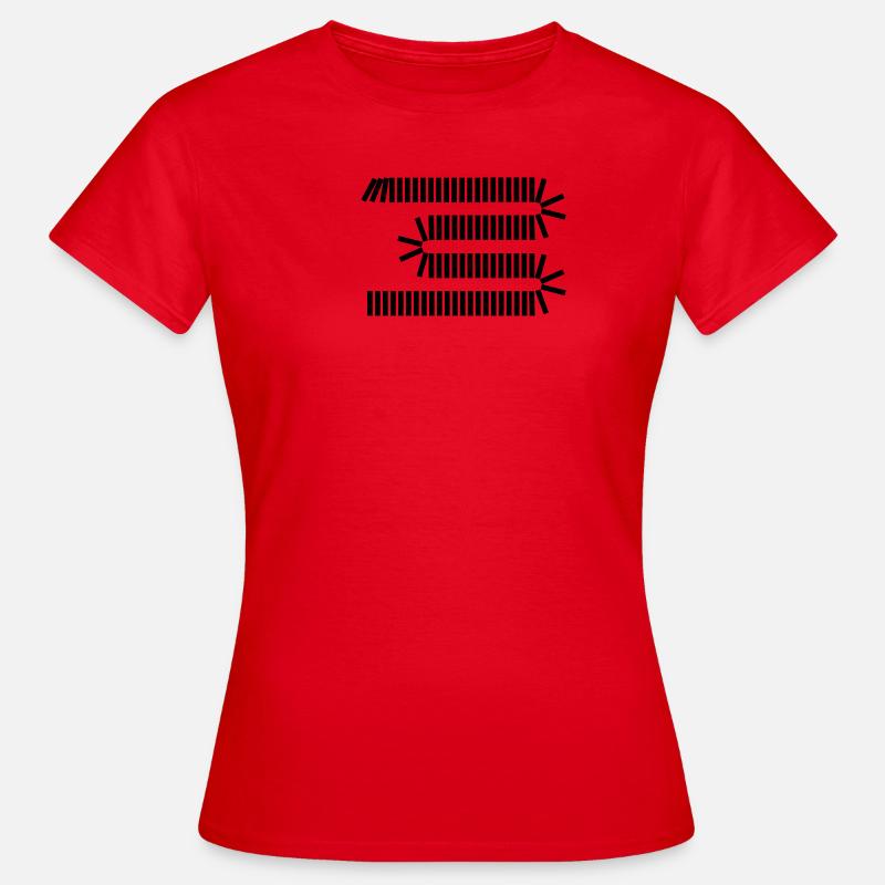 domino - Women's T-Shirt - red
