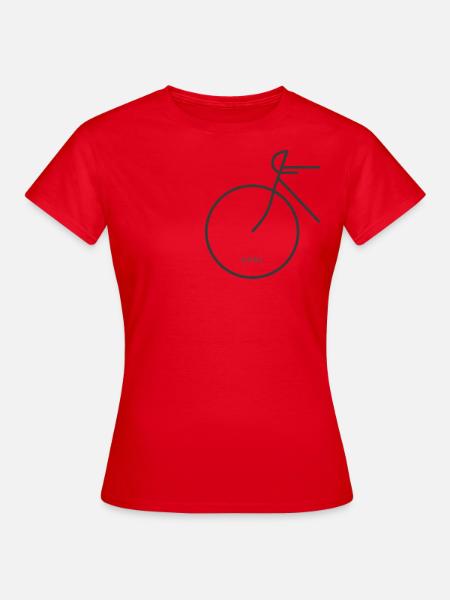 RIDE - Frauen T-Shirt - Rot