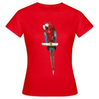Ara - Frauen T-Shirt - Rot - Vorne - AI Model Female 172 dark (172cm)