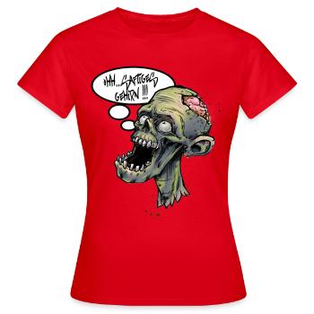 gehrin juteux zombie - T-shirt Femme - rouge - Devant - AI Model Female 172 dark (172cm)