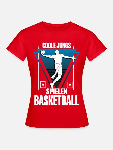 Basketball Basketballer - Frauen T-Shirt - Rot